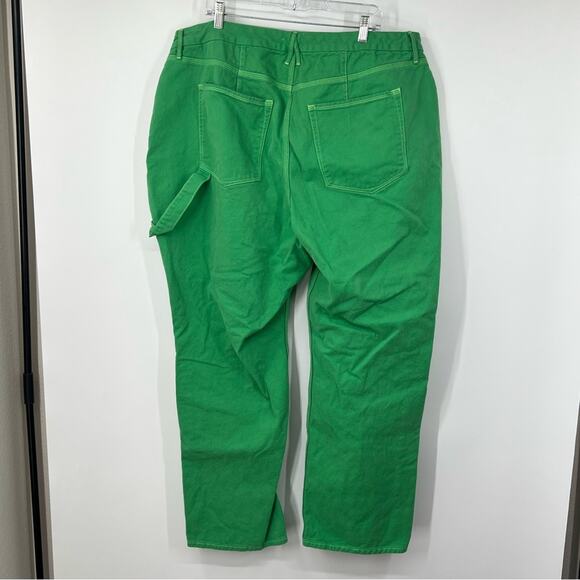 Good American Good '90s Carpenter Jeans in Summer Green02 - Picture 5 of 7